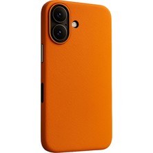 Joko iPhone 17 Wonder Deri Magsafe Kapak - Turuncu