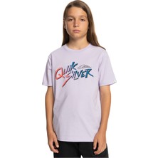 Quiksilver Signaturemove B Erkek Çocuk Mor Tişört