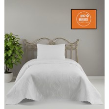 Tek Kişilik 2 Parça Ultrasonik Kapitoneli Yatak Örtüsü