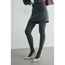 Suud Collection Füme Gigi Mini Etek