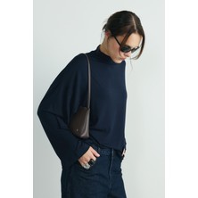 Suud Collection Lacivert Olivia Bluz