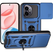 Heptek İletişim Honor 400 Kılıf Sürgülü Tank Zırh Yüzüklü Mıknatıslı Standlı Kapak (S-Vega)