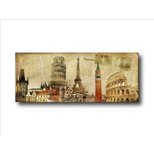 Storish Dekoratif 40X100 Kanvas Tablo ST-1034