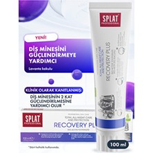 SPLAT Recovery Plus Diş Macunu Aromaterapi Etkili Florürsüz Ferah Nefes 100 Ml