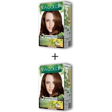 Litaetrend 2x2 Tüp Krem Saç Boyası Seti Koyu Karamel No:7.7