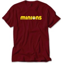 Minions Logo Kırmızı Tişört Liyada