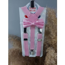 Mnk Baby & Kids Çocuk Bayramlık Askı Papyon Takım MNK0326