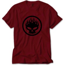 The Offspring Logo Kırmızı Tişört Liyada