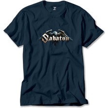 Sabaton Eagle Lacivert Tişört Liyada