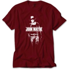 John Wayne Kırmızı Tişört Liyada