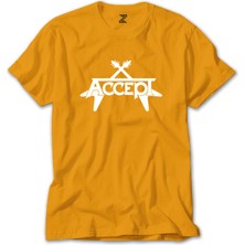 Accept Guitar Sarı Tişört Liyada