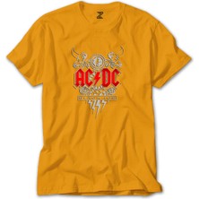 Ac Dc Black Ice Design Sarı Tişört Liyada