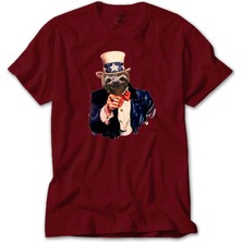 Bear Sam Amca Kırmızı Tişört Liyada
