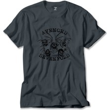 Avenged Sevenfold Smile Skulls Füme Tişört Liyada