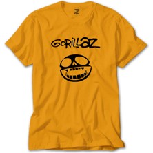 Gorillaz Smile Sarı Tişört Liyada