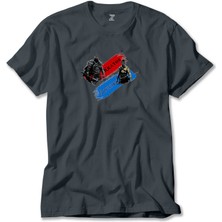 God Of War Atreus Kratos Füme Tişört Liyada