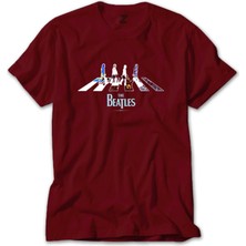 The Beatles Abbey Road Kırmızı Tişört Liyada