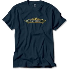 Mastodon Logo Lacivert Tişört Liyada