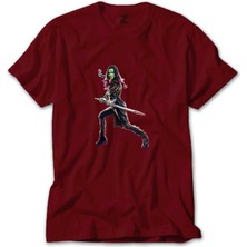 Galaksinin Koruyucuları Gamora Kırmızı Tişört Liyada