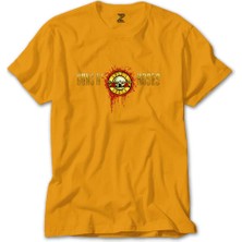 Guns N Roses Drops Logo Sarı Tişört Liyada