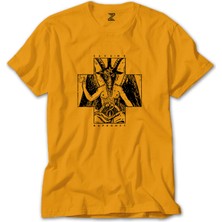Baphomet Save Me Sarı Tişört Liyada
