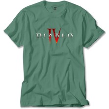 Diablo Iv Logo Yeşil Tişört Liyada