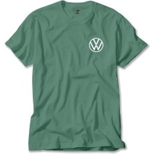 Volkswagen New Logo Yeşil Tişört Liyada