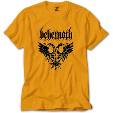 Behemoth Logo Sarı Tişört Liyada