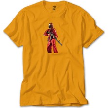 Gta Robber In Red Suit Man Sarı Tişört Liyada