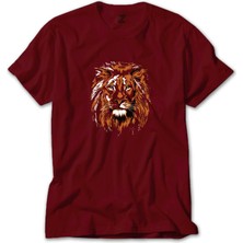 Leon Silüet Kırmızı Tişört Liyada