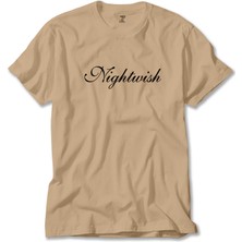 Nightwish Logo Krem Tişört Liyada