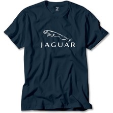 Jaguar Logo 2 Lacivert Tişört Liyada