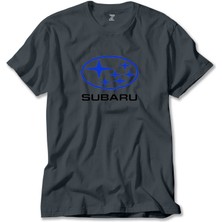 Subaru Logo Stars Füme Tişört Liyada
