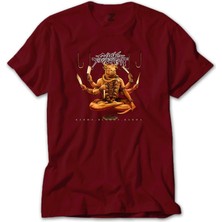 Cattle Decapitation Karma Bloody Karma Kırmızı Tişört Liyada