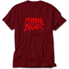 Morbid Angel Logo Kırmızı Tişört Liyada