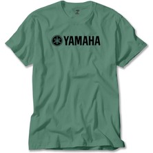 Yamha Logotext Yeşil Tişört Liyada