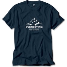 Everesting Lacivert Tişört Liyada