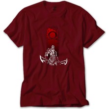 God Of War Kratos Logo Kırmızı Tişört Liyada