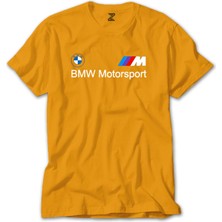 Bmw Logo M Power Motorsport Sarı Tişört Liyada