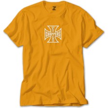 West Coast Choppers Logo Sarı Tişört Liyada
