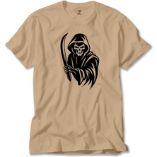 Grim Reaper Sword Krem Tişört Liyada