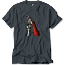 Deadpool Wolverine Poster Füme Tişört Liyada