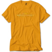 Mastodon Logo Sarı Tişört Liyada