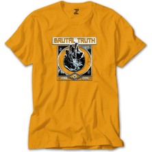 Brutal Truth End Time Sarı Tişört Liyada