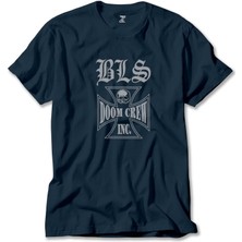 Black Label Society Doom Crew Lacivert Tişört Liyada