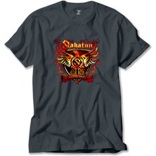 Sabaton Coat Of Arms Füme Tişört Liyada