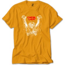 Cannibal Corpse Logo 1CLASSIC97 Band Rock Sarı Tişört Liyada