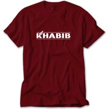 Khabib Logotype Kırmızı Tişört Liyada