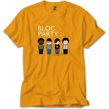 Bloc Party Grup Sarı Tişört Liyada