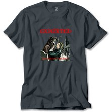 The Exploited Death Before Dishonour Füme Tişört Liyada